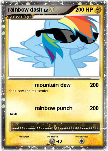 Pokemon rainbow dash
