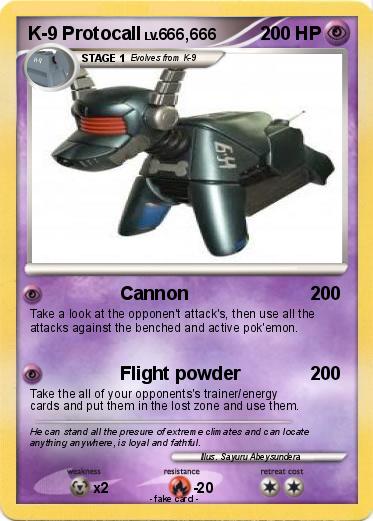 Pokemon K-9 Protocall