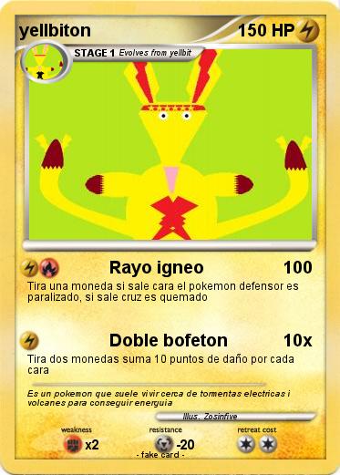 Pokemon yellbiton