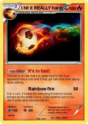 Pokemon I hit it REALLY hard!