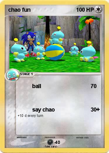 Pokemon chao fun
