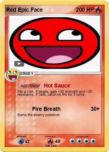 Pokemon Red Epic Face