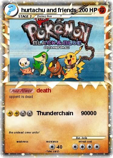 Pokemon hurtachu and friends