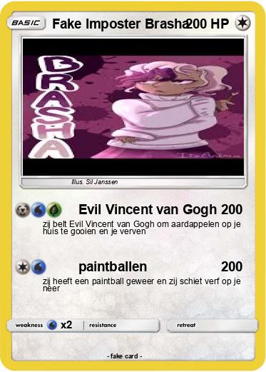 Pokemon Fake Imposter Brasha