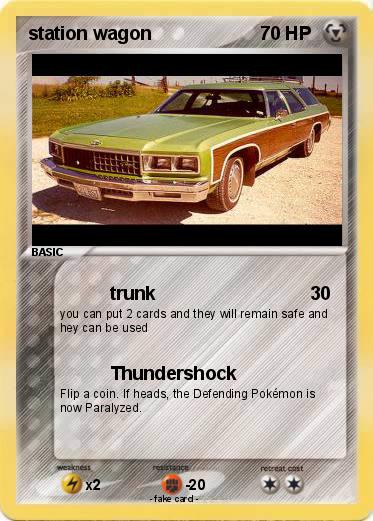 Pokemon station wagon