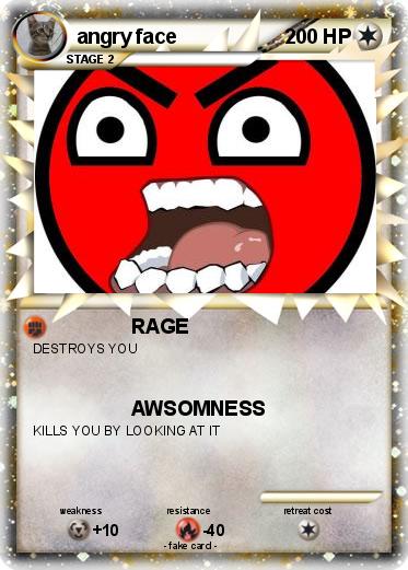 Pokemon angry face