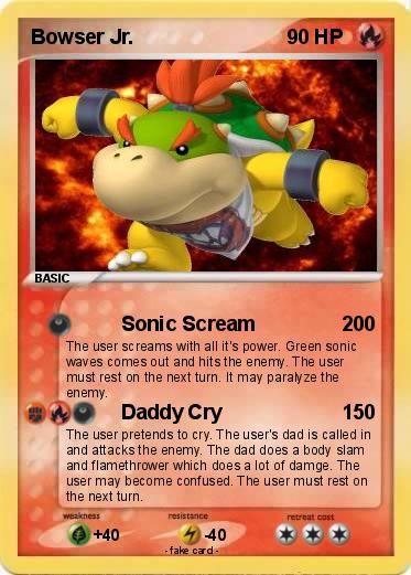 Pokemon Bowser Jr.