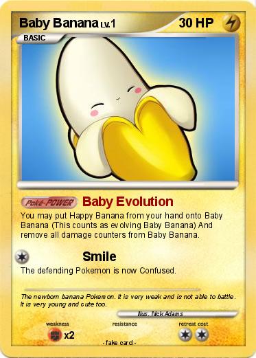 Pokemon Baby Banana