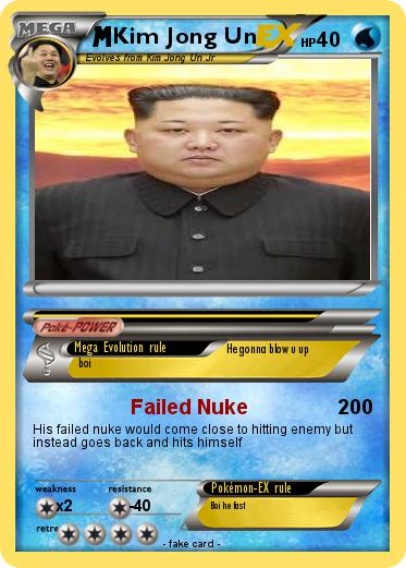 Pokemon Kim Jong Un