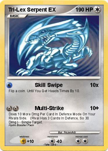 Pokemon Tri-Lex Serpent EX