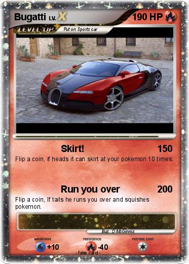 Pokemon Bugatti