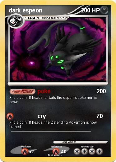 Pokemon dark espeon