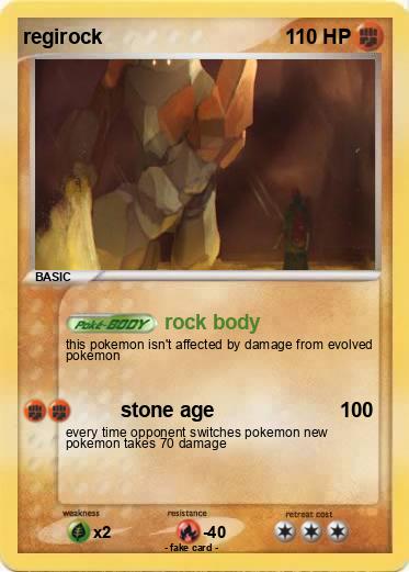 Pokemon regirock
