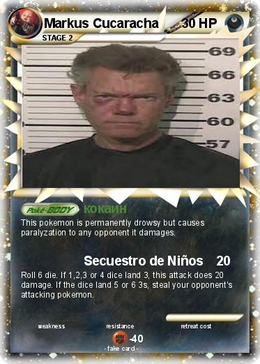 Pokemon Markus Cucaracha