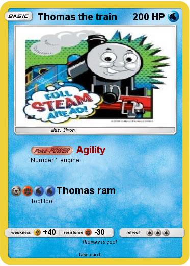 Pokemon Thomas the train