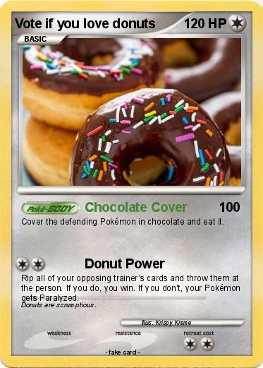 Pokemon Vote if you love donuts