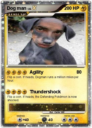 Pokemon Dog man