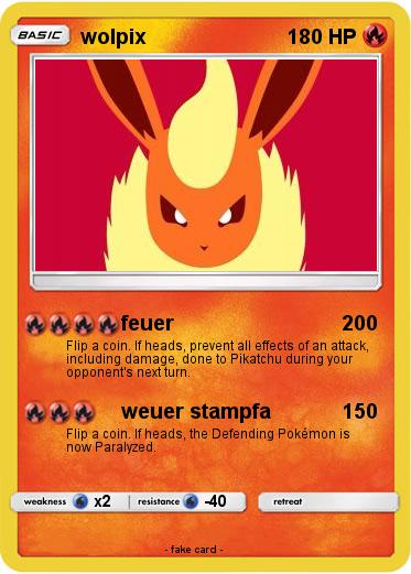 Pokemon wolpix