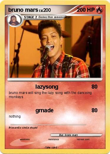 Pokemon bruno mars