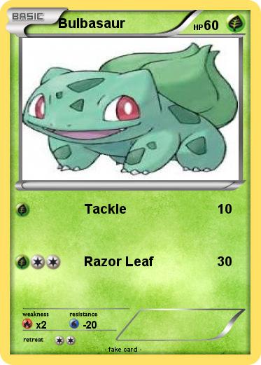 Pokemon Bulbasaur