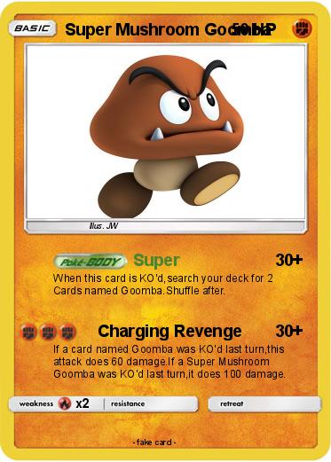 Pokemon Super Mushroom Goomba