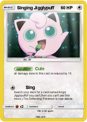 Pokemon Singing Jigglypuff