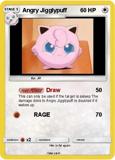 Pokemon Angry Jigglypuff