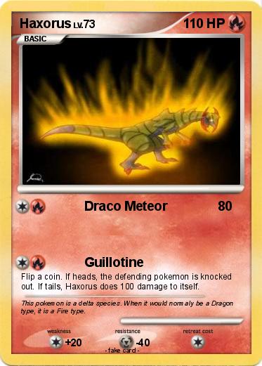 Pokemon Haxorus