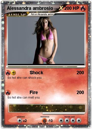Pokemon Alessandra ambrosio