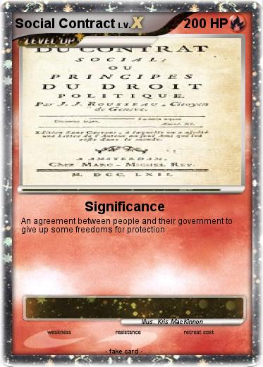 Pokemon Social Contract