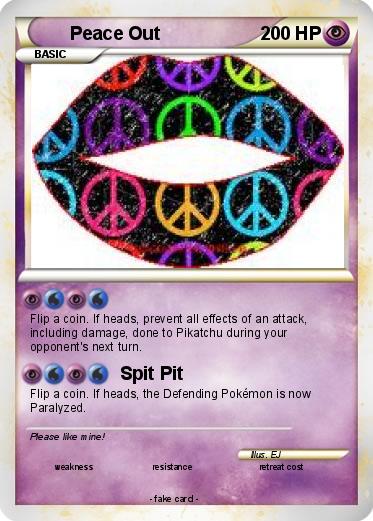 Pokemon Peace Out