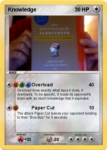 Pokemon Knowledge