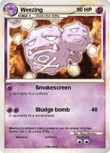 Pokemon Weezing