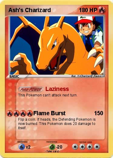 Pokemon Ash's Charizard