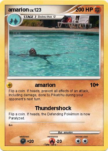 Pokemon amarion