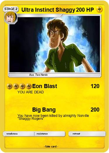 Pokemon Ultra Instinct Shaggy