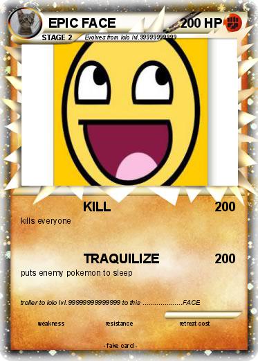Pokemon EPIC FACE