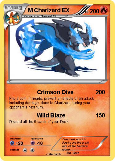 Pokemon M Charizard EX