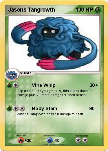 Pokemon Jasons Tangrowth