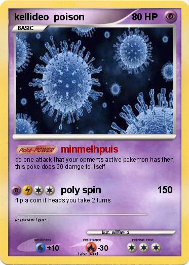 Pokemon kellideo  poison