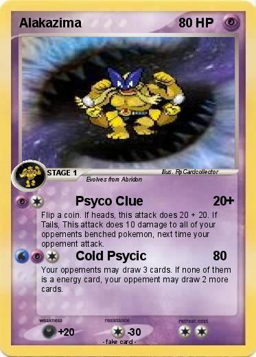 Pokemon Alakazima
