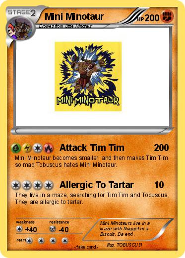 Pokemon Mini Minotaur