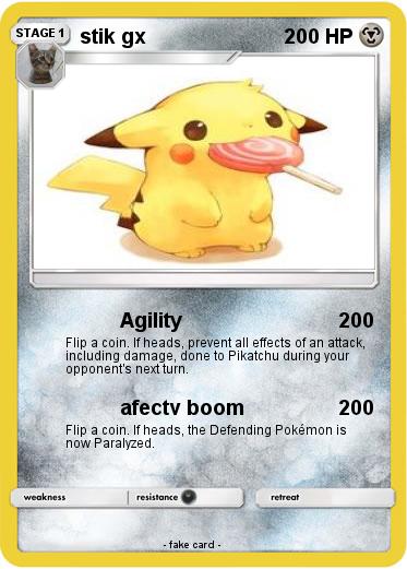 Pokemon stik gx