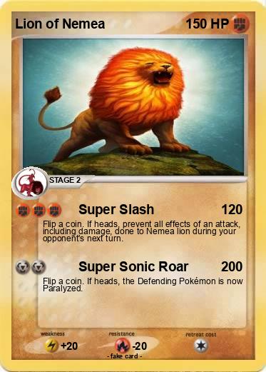 Pokemon Lion of Nemea