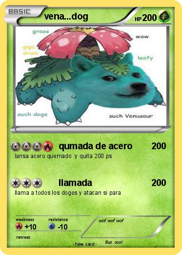 Pokemon vena...dog