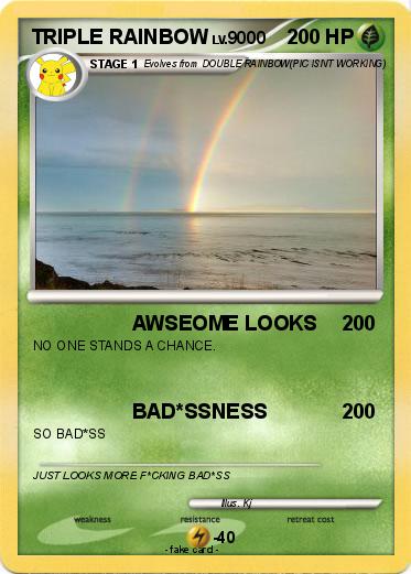 Pokemon TRIPLE RAINBOW