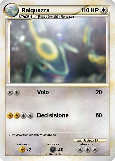 Pokemon Raiquazza