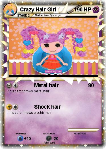 Pokemon Crazy Hair Girl