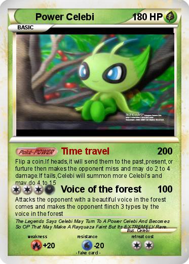 Pokemon Power Celebi