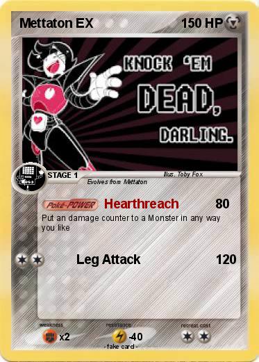 Pokemon Mettaton EX